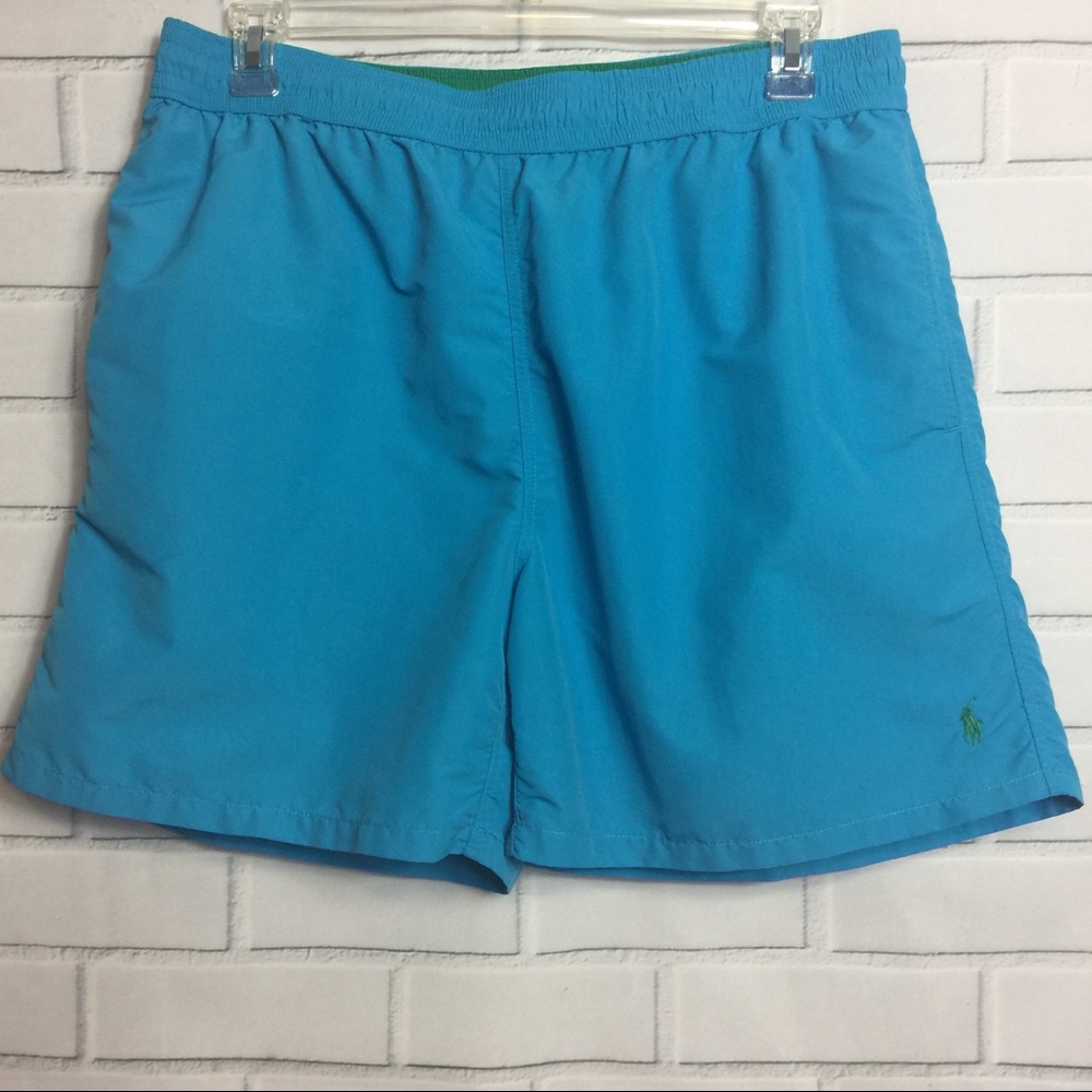 ⭐️ NWOT POLO RL SWIM TRUNKS || Turquoise || XXL⭐️